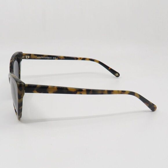 Banana Republic New HALINA/S EPZ Yellow Havana/Grey Cat Eye Sunglasses - Picture 5 of 12